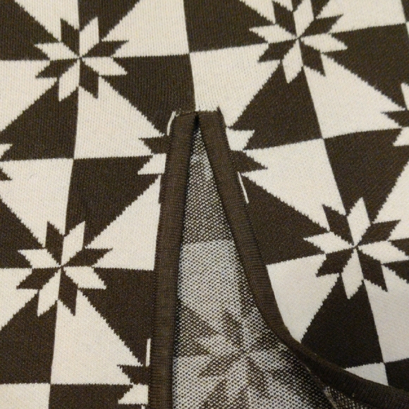 RHODE Black & White Geometric Midi Skirt - Picture 4 of 13